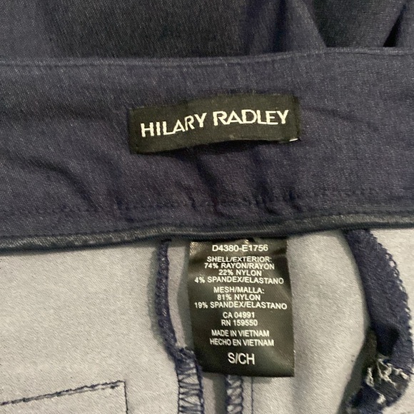 Hillary Radley on ankle pants pull on navy blue size Small - Picture 5 of 7